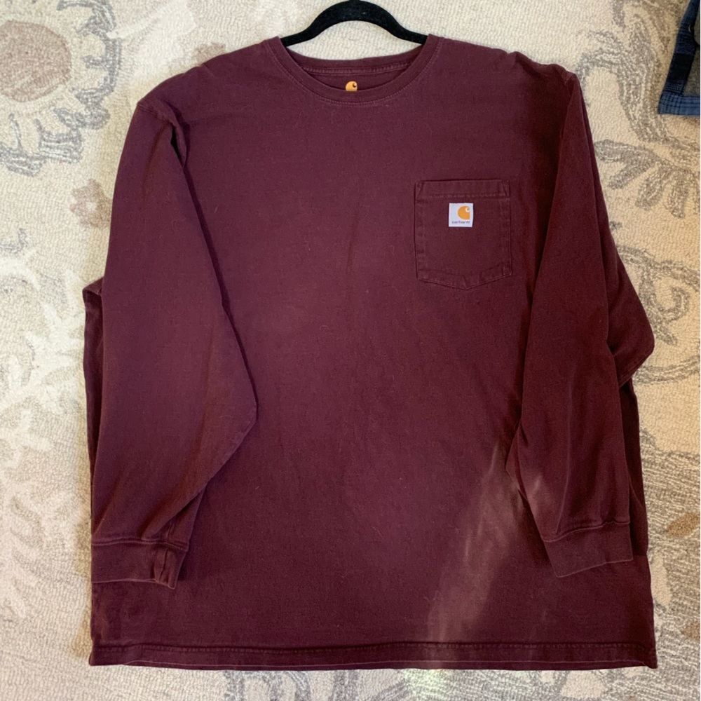 CARHARTT Men’s Long Sleeve Shirt in VG used condition. No rips/stains
